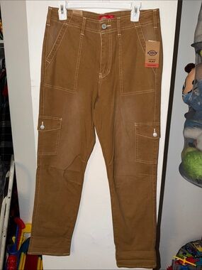 Dickies Girls Brown Cargo Pants